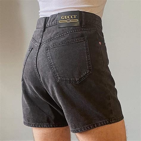 replica gucci denim shorts|gucci distressed jeans.